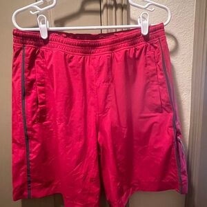 Red Lululemon Men’s Shorts